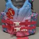 SwimWays Disney Princess Swim Trainer Life Jacket, US Coast Guard Approved Life Vest Kids Swim Vest, Pool Floats & Life Jackets for Kids 33-55 lbs, Ariel