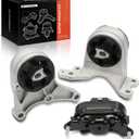 A-Premium Engine Motor Mount and Transmission Mount Kit Compatible with Chevrolet Malibu 2008-2012 & Pontiac G6 2007-2009 & Saturn Aura 2007-2009, 3.6L, Automatic Transmission, 3-PC Set