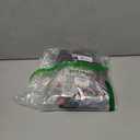 6 Pcs Satin Lined Scrub Caps Women Nurse Surgical Hat with Buttons Ponytail Working Adjustable Pouch Tie Back