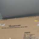 Board2by Cork Board Bulletin Board 36 x 48, Foldable Notice Pin Board for Wall, Black Aluminum Framed 4x3 Corkboard, Large Wall Mounted Office Board with 36 Push Pins for School & Home