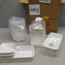 Gravity Pet Feeder and Water Dispenser Set, Automatic Dog Feeder and Dog Water Dispenser for Dogs Cats Pets Animals Large Capacity(3.8L)