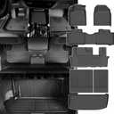 for Honda Pilot Floor Mats 2015 2014 2013 2012 2011 2010 2009,Car Mats for Honda Pilot All Weather Floor Mats Cargo Liner Accessories 2009-2015