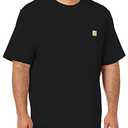 Carhartt Men's Iconic K87 Pocket T-Shirt, Black, X-Large