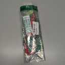 Artificial Mistletoe Floral Pick With Red Satin Bow, Set of 2