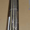 Warm Gold Curtain Rods for Windows 66 to 120 Adjustable Length Heavy Duty 1" Diameter Brass Window Curtain Rod with Solid Metal Finials for Outdoor Farmhouse Bedroom Kitchen Living Room