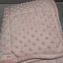 ALANSMA Reversible Weighted Blanket for All Season, Luxury Velvet, Warm and Cool, Adult Kids 5Lb Weighted Blanket, Enjoy Sleeping Anywhere(Pink,36"x48" 5lbs)