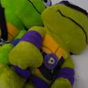Mattel ​Teenage Mutant Ninja Turtles: Mutant Mayhem Plush Toys 3 Pack of 8 Inch Leonardo, Michelangelo, Raphael and Donatello, TMNT Movie (Amazon Exclusive)
