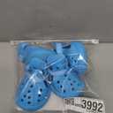 JZXOIVA Dog Shoes for Hot Pavement, Dog Booties for Large Dogs, Breathable Dog Boots & Paw Protectors, Adjustable Non-Slip Dog Rain Booties, Waterproof Pets Sandals for Beach Blue Size 9 (#9 (3.54"*2.76")(Inner L*Inner W))