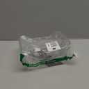 BINO | The SOHO Collection Plastic Storage Bins, X-Small - 2 Pack, Clear | Pantry and Fridge Organizer Containers, Kitchen Cabinet and Medicine Cabinet Bins