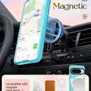 Cute for Google Pixel 9 Pro XL Case - Compatible with Magsafe Magnetic Ring Holder Stand Kickstand for Women Girls Girly Funny Fashion TPU Phone Case, Moon