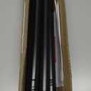 Shower Curtain Rod Adjustable 43-78 inch, 1"Diameter Spring Tension Curtain Rod No Drill, Anti-Rust Non-Slip Shower Rod, Black Shower Curtain Rod for Bathroom Tension