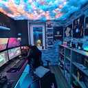 2026 New 3D Thundercloud LED Light Cotton Lightning Cloud Colorful Atmosphere Night Light, DIY Creative Cloud Lights Gaming Room Garage Club Bar dj Party Light, Restaurant, 32 Feet