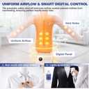 Automatic Ironing Machine, Portable Hands-Free Wrinkle Remover for Shirts & Pants, Gentle on All Fabrics, Ironing Machine Perfect for Apartments, Business Travel & Small Spaces