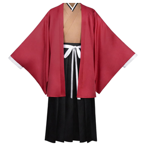 Anime Cos Tsugikuni Yoriichi Cosplay Costume Outfit Kimono Cloak Halloween Party Suit, M