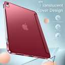 JETech Case ONLY for iPad Air 11-Inch M4/M3/M2 (2026/2025/2024), iPad Air 5/4 (2022/2020 5th/4th Generation 10.9-Inch), Slim Stand Hard Back Shell Cover with Auto Wake/Sleep (Wine)