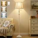 Luvkczc 62" Floor Lamps for Living Room with 350°Adjustable Swing Arm