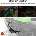 Engine Guard Crash Bar Stunt Cage Frame Protector for Kawasaki Ninja 400 250, Motorcycle Steel Side Frame Falling Protection Bumper for Kawasaki Ninja 400 Ninja250 2018-2024 Accessories