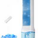 Uthfy Windowless Portable Air Conditioner, 41" Evaporative Air Cooler, Cooling Fans That Blow Cold Air, Remote, 24H Timer, 4 Ice Packs, Dual Water Tank, Tower Swamp Cooler Fan for Bedroom