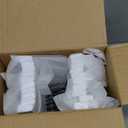 Nature Smile Deluxe Wooden Pants Hangers Solid Wood Bottom Jeans Hanger Skirt Hanger with 2-Adjustable Clips Pack of 20 (White)