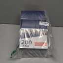 1200 Card Sleeves Top Loaders for Cards, 3" x 4" Hard Plastic Toploaders, Baseball Card Protectors, Trading Card Holder for Football Sports Cards (600 Toploaders + 600 Penny Sleeves)