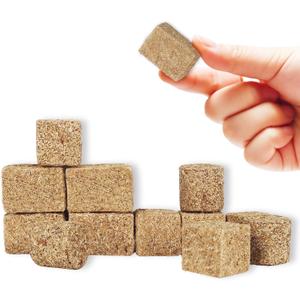 12 Pcs Mini Hay Bales Mini Straw Hay Miniature Figurine Fake Hay for Mini House Decoration Garden Decoration DIY Autumn Harvest Craft