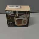 Retro Bluetooth Speaker, Vintage Wireless Speaker,Portable Mini Radio Old Fashion Style for Room Decor Kitchen Desk Bedroom Office,Supports TWS Pairing for iPhone,Android Devices (Orange)