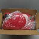 Lanpn Christmas Snowman Santa Throw Pillows Set of 2, Christmas Decoration Winter White Throw Pillow Soft Fleece Cute Throw Cushion for Sofa Bedroom Xmas Decor (03 Snowman & Santa)