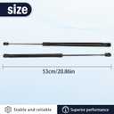 2 Pcs 7043889 Front Window Lift Support 7043889 Fit for P-olaris Ranger 2013-2025, Windshield Gas Shock Strut Replace C16-32076 2207158