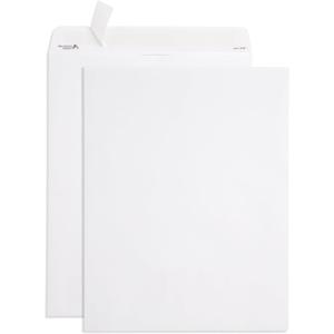 Blue Summit 50 Large Envelopes 12x15, Large Mailing Envelopes 12x15 for Documents, Self Seal 12x15.5, Thick 28lb Paper, 50 White Mailers