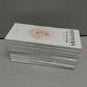 10 x Semi Cured Gel Nail Strips|Works with Any UV/LED Lamps|20 Pcs Gel Nail Stickers|Long-Lasting Two Weeks and Easy to Apply & Remove|Pink Glitter