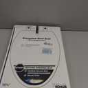 KOHLER 20110-96 Brevia, Slow Close Toilet Seat, Elongated Toilet Seat, Grip-Tight Bumpers Quick-Attach Hardware, Biscuit