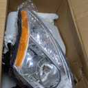 Headlights Assembly Compatible with 2008-2013 Nissan Rogue | 2014-2015 Nissan Rogue Select, For Factory Halogen Headlamp NOT FIT HID Headlights