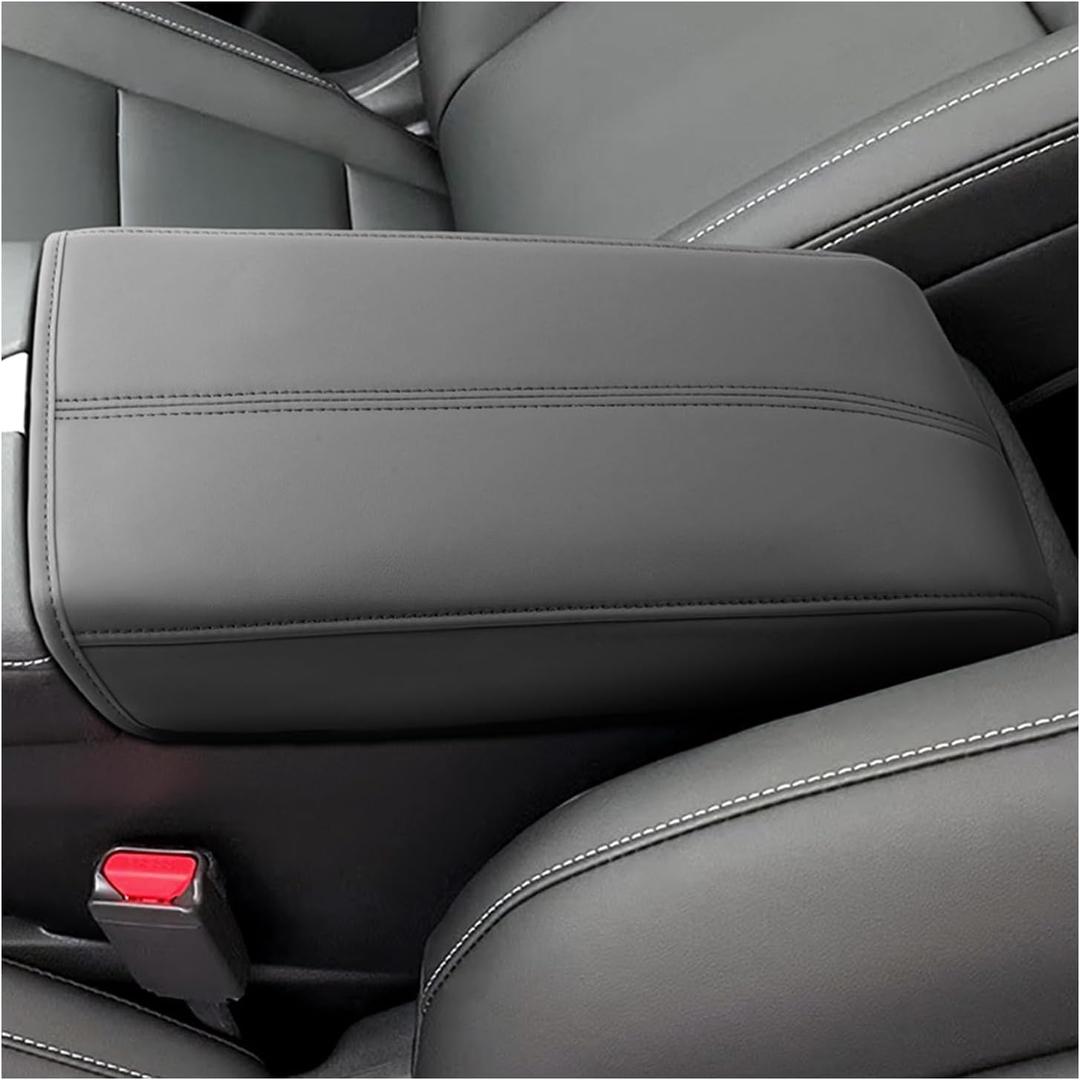 SXCY for 2025 2026 Nissan Murano Armrest Cover for 2025 2026 Nissan Murano Accessories 2025 2026 Murano Center Console Cover 2025 2026 Murano Middle Console Cover (Thin Cover with Black Line)