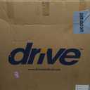 Drive Medical Nitro Sprint Foldable Rollator Walker with Seat, Standard Height Lightweight Large Wheels, Folding Rolling Walker, Red 1 Count 19 pounds