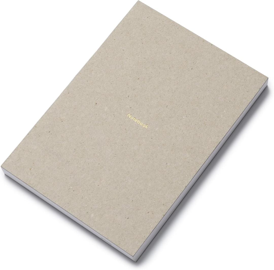 Pinesman Naked Spine Notebook - A5 Lined Journal (5.8 x 8.3 in), 180 Pages, 105gsm, Hardcover Notebook for Work, Bullet Journaling and Note Taking