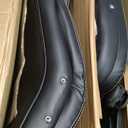 Yaheetech High Back Executive Office Chair Faux Leather Ergonomic Managerial Chair for Meeting,Large Seat,Sturdy Metal Base,Black