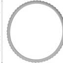 2 x Knee Support Strap for Patella Tendon Pain Relief - Soft Sports Knee Strap with Adjustable Design for Basketball, Running & Fitness (Grey)