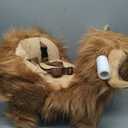 Baby Rocking Horse,Highlander Cattle Wooden Rocking Horse for Toddlers 1 Year Old Cute Cow Stuffed Plush Ride-on Toy Rocking Animal for Baby Boys and Girls Nursery/Child Christmas or Birthday Gift