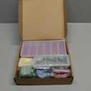 Juome Silicone Freezer Trays with Lid for Soup Cubes, 6 Pack Silicone Soup Freezer Molds for Meal Prep, 1& 3& 6-Cup Portion Soups Freezer Containers for Souper Ice Cube Food Storage, Dishwasher Safe