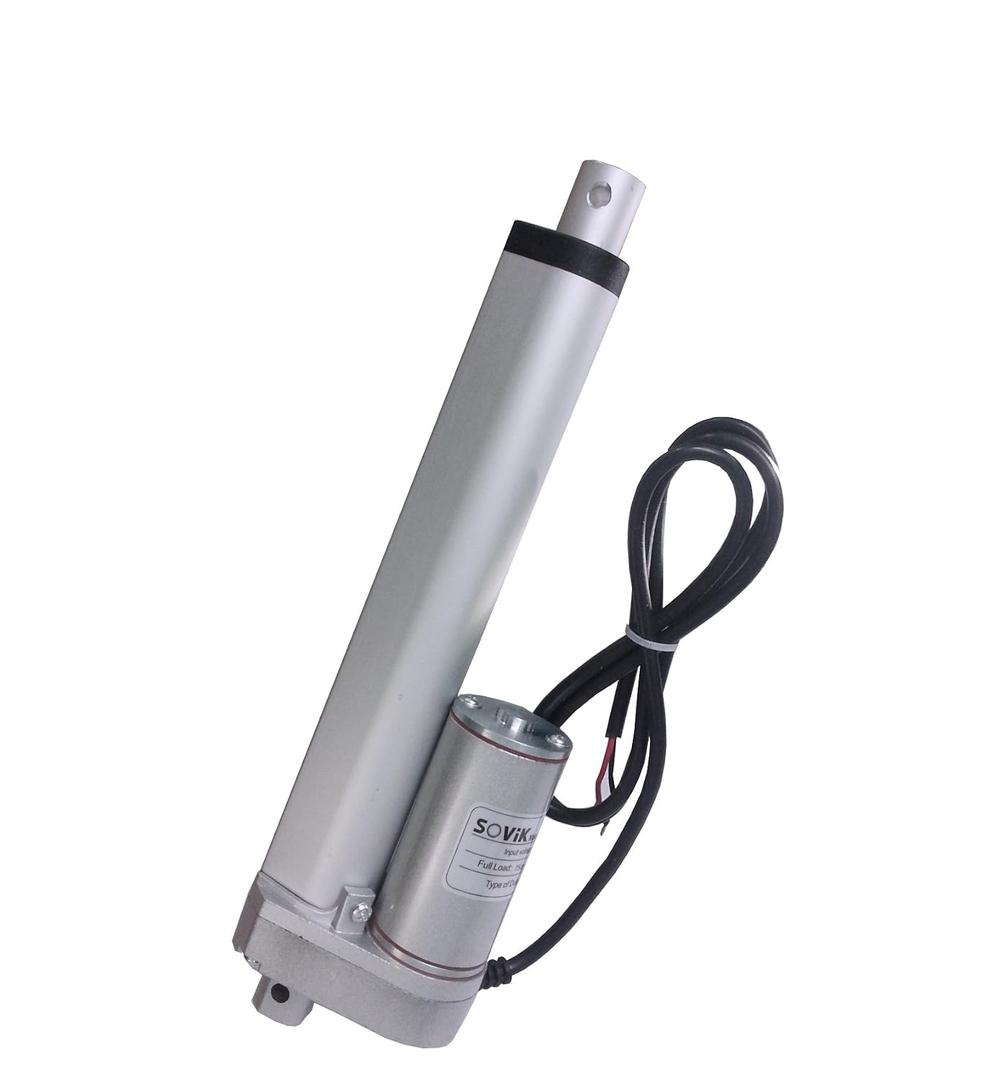 12V DC 6 inch 150mm Stroke Linear Actuator Heavy Duty 750N 165lbs Maximum Lift