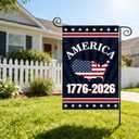 250 Anniversary Garden Flag Double-Sided 12x18 Inch