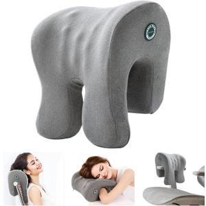 xiaomubiao Headrest Office Chair Neck Pillow Ergonomic Memory Foam Desk Pillow for Napping - Multifunctional Comfort for Adult Workstations,Neck Support Pillow Chair for Car, Office, Gaming
