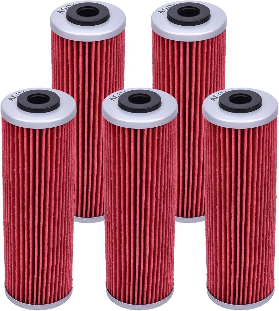 5pcs HF650 Oil Filter Replacement for KT/M 1290 Super Adven/ture R/S/T 2015-2022 for Adventure 990 790 890 950 1050 1090 1190