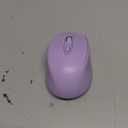 Bluetooth Mouse,Rechargeable Wireless for Laptop/iPad/MacBook Pro/Air, Silent Mouse Portable Slim for Surface Pro/PC/Lenovo/Samsung Tablet (Purple)