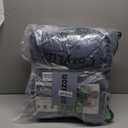 CozyLux Twin Comforter Set Navy Blue, 5 Pieces Bed in a Bag Twin Comforter Set with Sheets, All Season Bed Sets with Down Alternative Comforter, Fitted Sheet, Flat Sheet, Pillow Sham and Pillowcase