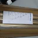 41-100 Inch Heavy Duty Gold Tension Curtain Rod - No Drilling, Adjustable, Rust-Proof for Outdoor, Living Room, Bathroom
