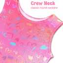Gymnastics Leotards for Girls Toddler Biketard Unitard Tumbling Outfits