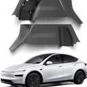 PUOENI 2025 2026 Model Y Juniper Rear Trunk Side Anti-Scratch Mats 4PCS TPE Waterproof Trunk Left & Right Panel Protection Only for Model Y Refresh Juniper (Standard/Premium)-NO for (Performance)