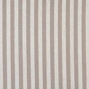 A0009F Grey and Off White Striped Designer Quality Upholstery Fabric by The Yard