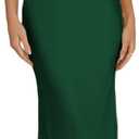 Halfisland Womens Summer Satin V Neck Cap Sleeve Backless Maxi Dress Elegant Twist Cut Out Midi Dresses Wedding Guest (Emerald), S